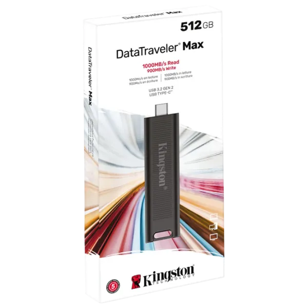 Kingston DataTraveler Max 512 ГБ Черный photo 3