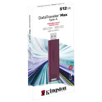 Kingston DataTraveler Max 512 GB Red photo 3