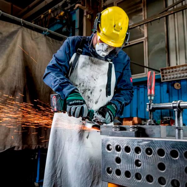 Шлифовальная машина Metabo W 18 L BL 9-125 Угловая / / Зеленый photo 3 Шлифовальная машина Metabo W 18 L BL 9-125 Угловая / / Зеленый photo 3