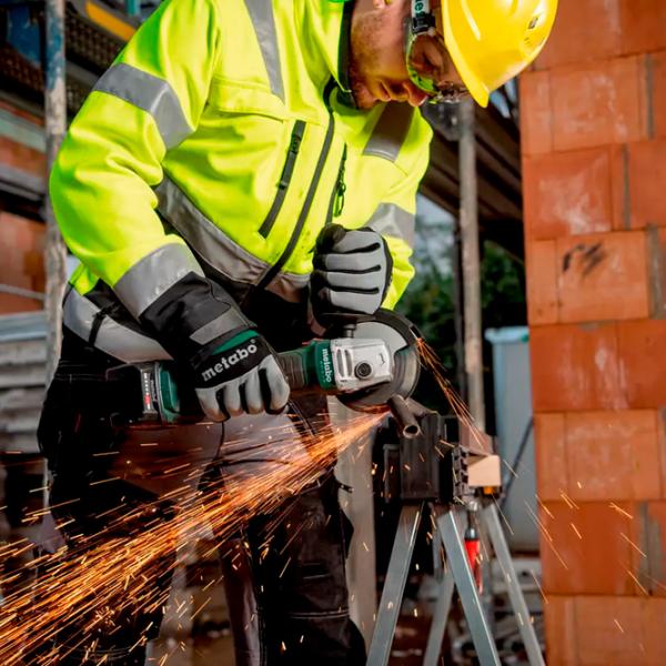 Шлифовальная машина Metabo W 18 L BL 9-125 Угловая / / Зеленый photo 5 Шлифовальная машина Metabo W 18 L BL 9-125 Угловая / / Зеленый photo 5