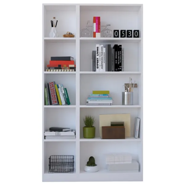 Etajeră Remaks 10 Shelf 169 x 93.2 x 20 cm / PAL / White photo 1