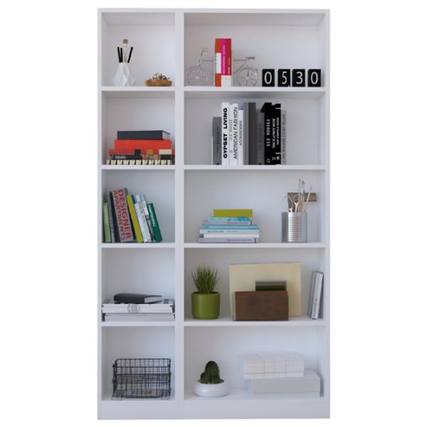 Etajeră Remaks 10 Shelf 169 x 93.2 x 20 cm / PAL / White photo 1