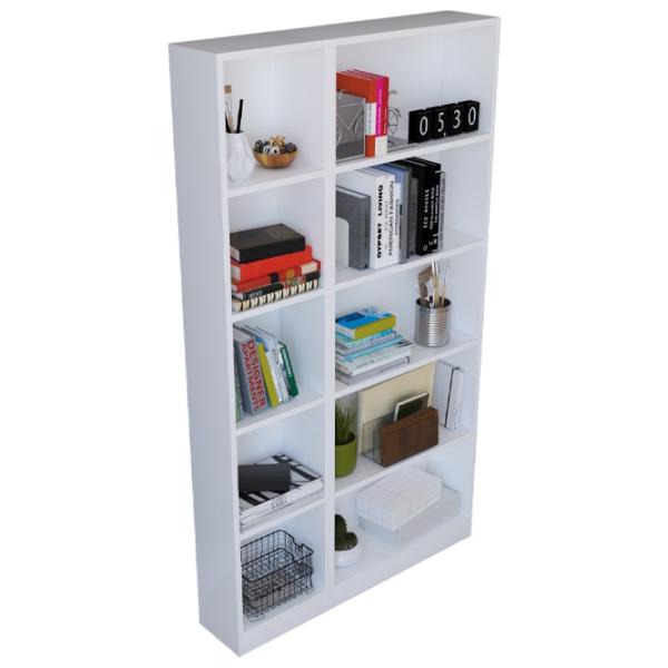 Etajeră Remaks 10 Shelf 169 x 93.2 x 20 cm / PAL / White photo 3