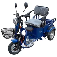 Трицикл электро Rancho 60V23AH Синий / 40 км