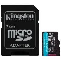 Карта памяти Kingston Canvas Go! Plus 512 ГБ SD / UHS-I (U3)