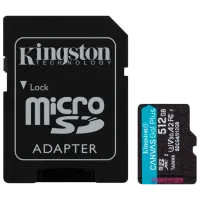 Карта памяти Kingston Canvas Go! Plus Gen 4 512 ГБ MicroSD / UHS-I (U3)