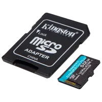 Card memorie Kingston Canvas Go! Plus Gen 4 512 GB MicroSD / UHS-I (U3) photo 3