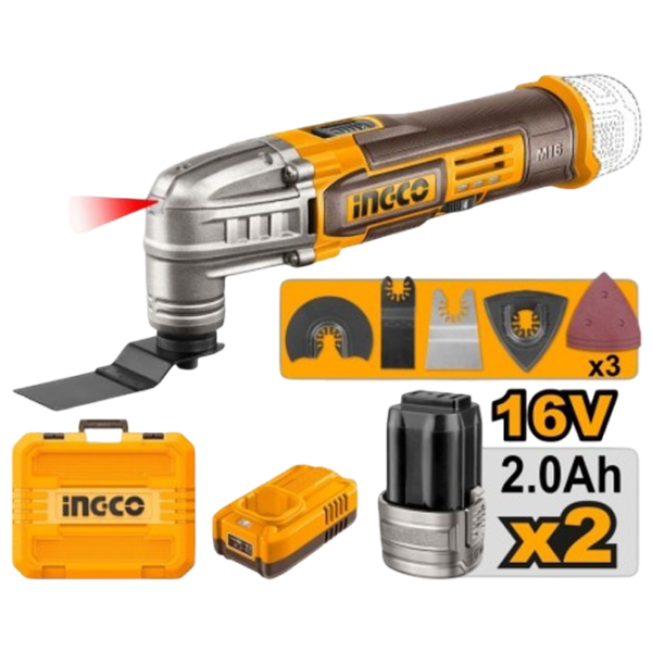 Mașină multifuncțională INGCO CMLI16222 Yellow / Silicon photo 2