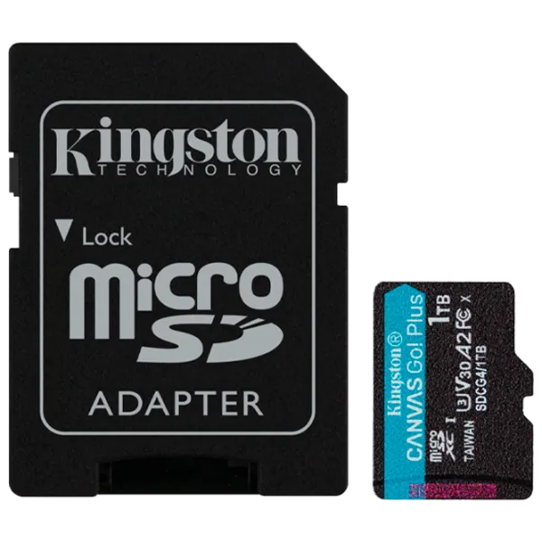 Карта памяти Kingston Canvas Go! Plus Gen 4 1 ТБ MicroSD / UHS-I (U3) photo 2