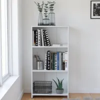 Etajeră Remaks 3 Shelf 108 x 56 x 20 cm / PAL / White photo 4