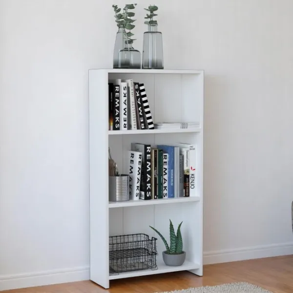 Etajeră Remaks 3 Shelf 108 x 56 x 20 cm / PAL / White photo 5