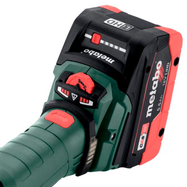 Polizor Metabo WVBF 18 LT BL 11-125 Unghiular / / Green photo 5