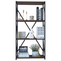 Etajeră Remaks 4 Shelf 114.5 x 70 x 34 cm / PAL / Black