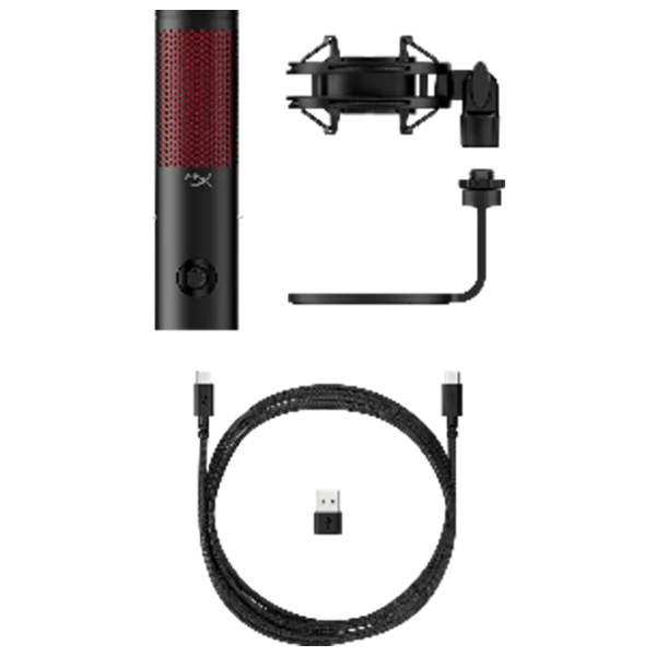 Microfon HyperX QuadCast 2 Black photo 6