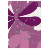 Обои Novamur Exclusive Фиолетовый / Флористика