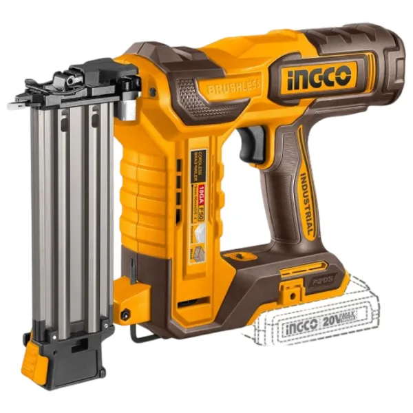 Pistol pneumatic INGCO CBNLI5008 Yellow /  photo 1