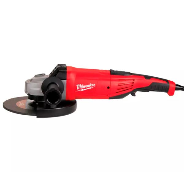 Polizor Milwaukee AGVK24-230EK DMS Unghiular / 2400 W / Red photo 2 Polizor Milwaukee AGVK24-230EK DMS Unghiular / 2400 W / Red photo 2