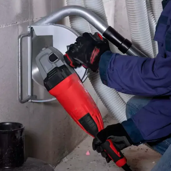 Polizor Milwaukee AGVK24-230EK DMS Unghiular / 2400 W / Red photo 3 Polizor Milwaukee AGVK24-230EK DMS Unghiular / 2400 W / Red photo 3