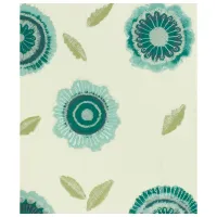 Tapete Graham & Brown Bohemia Green / Floristică