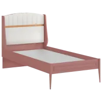 Pat pentru copii Newjoy Dream 120 x 200 cm / MDF / Pink