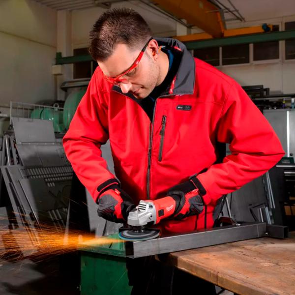 Polizor Milwaukee AG800-125E Unghiular / 800 W / Red photo 3