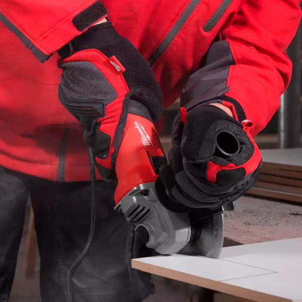 Polizor Milwaukee AG800-125E Unghiular / 800 W / Red photo 5