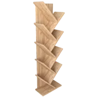 Стеллаж Remaks Zikzak 130 x 35 x 19.5см cm / ЛДСП / Дуб cонома photo 2