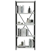 Стеллаж Remaks Small 150 x 55 x 26см cm / ЛДСП / Black