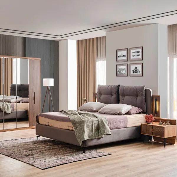 Pat Dizayno Home Clara 180 x 200 cm / PAL / Gray photo 4