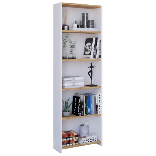 Etajeră Remaks 5 Shelf 169 x 56 x 20 cm / PAL / White photo 3