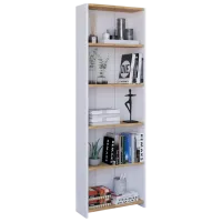 Стеллаж Remaks 5 Shelf 169 x 56 x 20см cm / ЛДСП / White photo 3