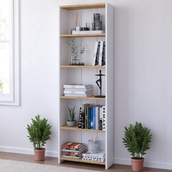 Etajeră Remaks 5 Shelf 169 x 56 x 20 cm / PAL / White photo 7