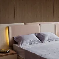 Кровать Dizayno Home Bien 160 x 200 см / ЛДСП / Бежевый photo 3