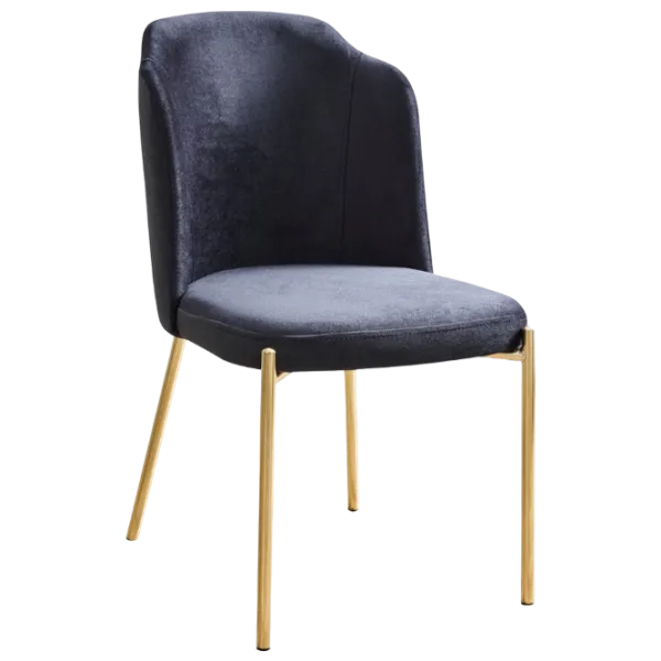 Scaun de bucătărie Dizayno Home Valento Stofă/ Dark Blue Gold photo 1 Scaun de bucătărie Dizayno Home Valento Stofă/ Dark Blue Gold photo 1