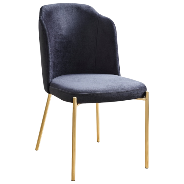 Scaun de bucătărie Dizayno Home Valento Stofă/ Dark Blue Gold photo 1 Scaun de bucătărie Dizayno Home Valento Stofă/ Dark Blue Gold photo 1