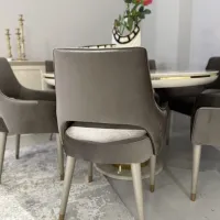 Scaun de bucătărie Evmoda Porto Stofă/ Antracit Gray photo 3