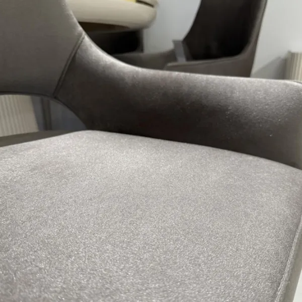 Scaun de bucătărie Evmoda Porto Stofă/ Antracit Gray photo 4