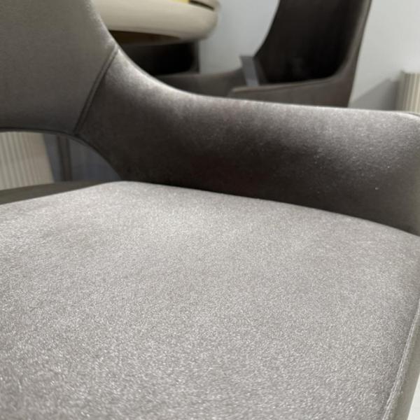Scaun de bucătărie Evmoda Porto Stofă/ Antracit Gray photo 4