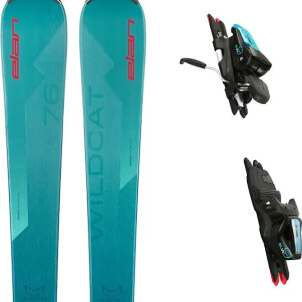 Schiuri pentru femei Elan WILDCAT 76 LS ELW 9.0 Blue / 150 cm photo 5