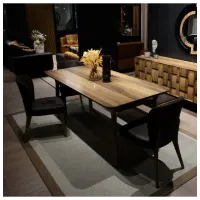 Scaun de bucătărie Seskalar Pera Stofă/ Black Wood photo 2