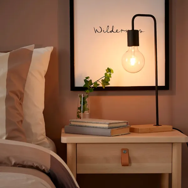 Настольная лампа Ikea Tvarhand Черный photo 4 Настольная лампа Ikea Tvarhand Черный photo 4