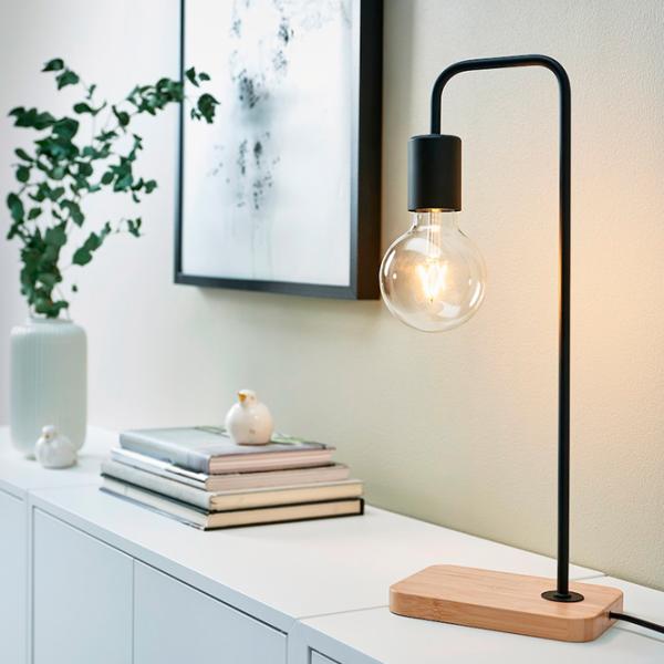 Настольная лампа Ikea Tvarhand Черный photo 5 Настольная лампа Ikea Tvarhand Черный photo 5