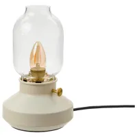 Lampă de masă Ikea Tarnaby Beige photo 2