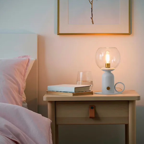 Lampă de masă Ikea Askmuller White photo 4