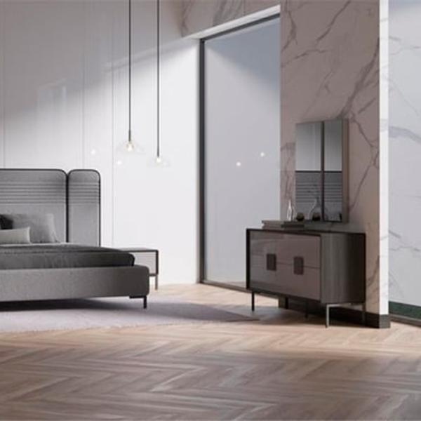 Comodă Evmoda ALMERA 82 x 140 x 45 / PAL / Gray photo 2