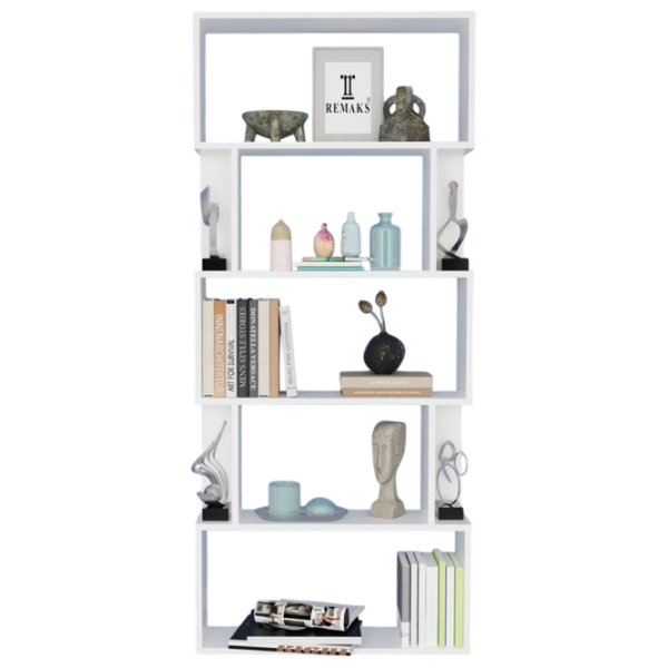 Etajeră Remaks Lilly 6 Shelf 175 x 60 x 20 cm / PAL / White photo 1