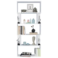 Стеллаж Remaks Lilly 6 Shelf 175 x 60 x 20см cm / ЛДСП / White