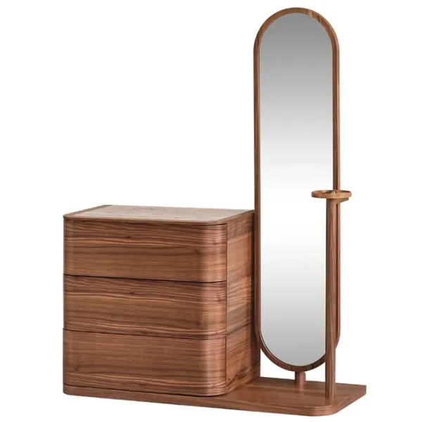 Comodă Seskalar Keops Mirror Original 171 x 127 x 49 / MDF / Maro photo 2