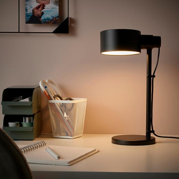 Lampă de masă Ikea Lovmanad Black photo 4
