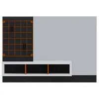 Comodă Newjoy Trend 104.5 x 93.5 x 44 / LPAL / Multicolor photo 3